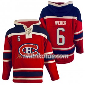 Montreal Canadiens Shea Weber 6 Rot Sawyer Hooded Sweatshirt - Herren